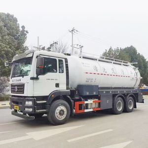 Sitrak 18 Cubic Meter Vacuum Sewage Suction Truck - CE Certified Municipal Vehicle