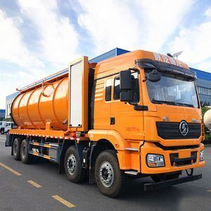 Shacman M3000 F3000 H3000 Vacuum Sewage Truck Fecal Sludge Truck, Sewer Sucker