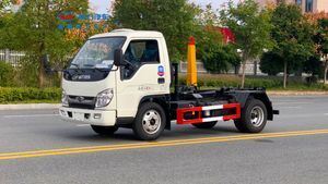 Factory Supplied Brand New Second-Hand Foton 4m ³ Hook Arm Garbage Truck