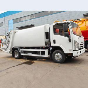 Isuzu Compact 3m³ 5m³ 8m³ 10m³ Garbage Truck Compression Garbage Truck Automatic Compression Dumping Garbage Truck