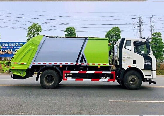 Heavy-Duty China Jiefang 6-18 Cubic Meter Waste Collection Truck