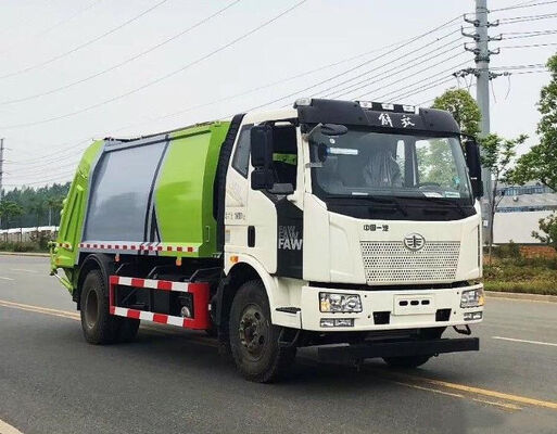 Heavy-Duty China Jiefang 6-18 Cubic Meter Waste Collection Truck