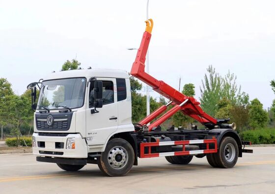 12 ton Hook-Arm Garbage Truck  for Commercial Waste Management