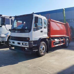 Isuzu Small Garbage Truck 4 Cubic Meters Compression Garbage Truck Isuzu 4X2 Compression Garbage Truck