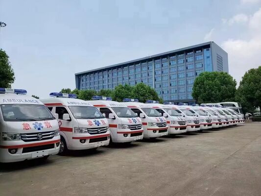 Fukuda G9 Ambulances Medical Emergency Ambulance Negative Pressure First Aid Ambulance Monitor Ward-Type ICU Ambulance
