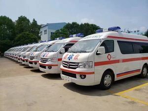 Fukuda G9 Ambulances Medical Emergency Ambulance Negative Pressure First Aid Ambulance Monitor Ward-Type ICU Ambulance