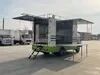 Outdoor Kitchen Fast Food Truck with Cooking Equipment