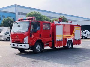 Isuzu 3000 Liters Water Tank Fire Truck Forest Fire Truck Fire Rescue Truck