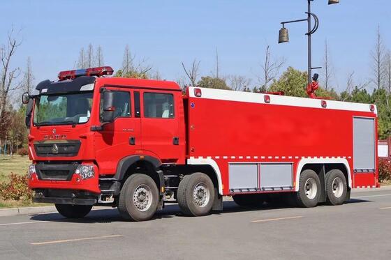 25 ton Water Foam Tank Fire Truck for Enhanced Fire Suppression and Safety Operations