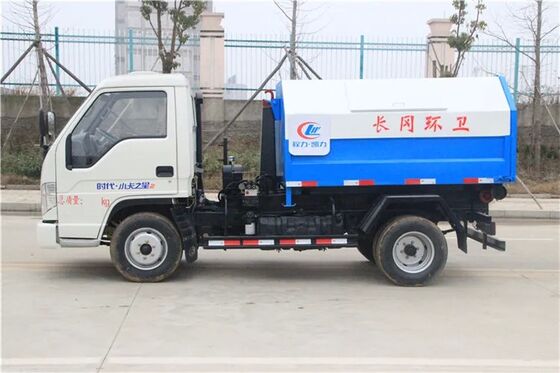 China Foton2 ton Small Hook-Arm Garbage Truck CLW5389TYDF5