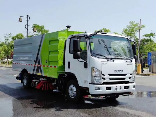Isuzu 4X2 Heavy-Duty Road Sweeper Truck for Efficient Cleaning High Strength Isuzu 4X2 Street Sweeper Truck for Urban Maintenance