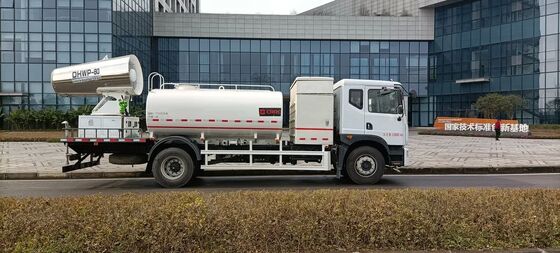 Dongfeng 4X2 10 Cubic Meter Pure Electric Sprinkler Truck with 360 Km Mileage and 100M Spray Range for Urban Dust Reduction