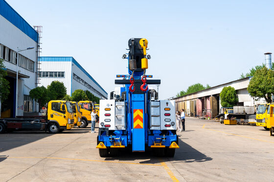 ISUZU 8x4 Drive 30 Ton Heavy Duty Wrecker Tow Truck with 380HP Engine