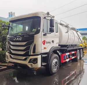 JAC 18 Cubic Vacuum Suction Truck, Vacuum Pressure Tank Truck, Sewage Transport Truck, Sludge Suction Tank Truck