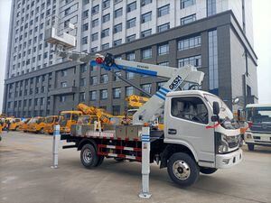 Dongfeng 4X2 Drive 20m 22m Hydraulic Ladder Truck Aerial Work Vehicle.