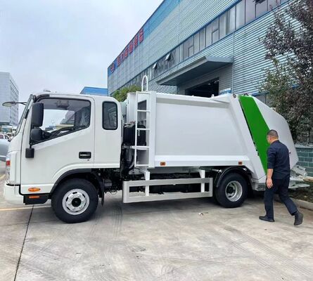 JAC 6cmb Compression Garbage Truck For Waste Management