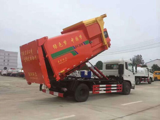 12 ton Hook-Arm Garbage Truck  for Commercial Waste Management