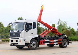 12 ton Hook-Arm Garbage Truck  for Commercial Waste Management