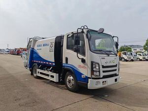 JAC Small Compression Garbage Truck  For Waste Management