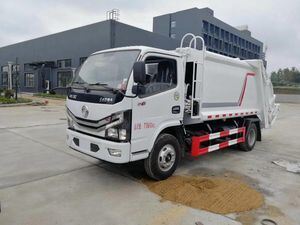 Advanced Compressed Garbage Truck for Hospital Waste Management