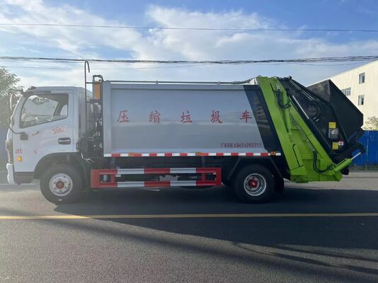 Dongfeng 8cbm Compression Garbage Truck for Residential and Commercial Waste
