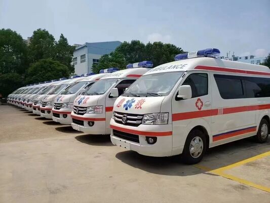 Fukuda G9 Ambulances Medical Emergency Ambulance Negative Pressure First Aid Ambulance Monitor Ward-Type ICU Ambulance