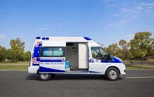 4 Wheel Drive Ambulance Ford Jmc Electric Ambulances Medical Emergency Ambulance with Automatic Splints and Brackets