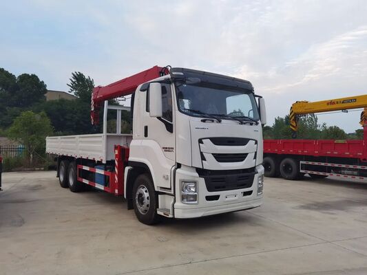 Isuzu 6X4 Drive 12 ton Truck Mounted Crane