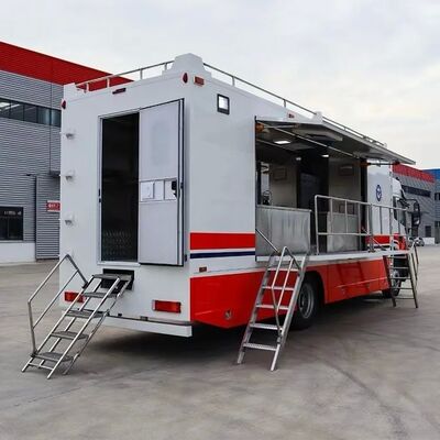 Excellent DFAC 4X2 Mobile Kitchen Food Truck with Stainless Steel Kitchenware for Serving 200 Person′ S Food Supply
