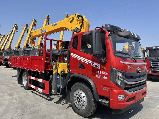 Export Hot Selling 4X2 Truck Mounted 8 ton Crane