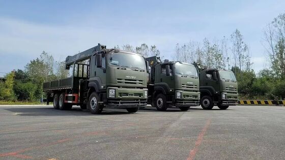 Isuzu  8 ton 10 ton Cargo Crane Truck