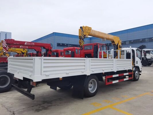 Isuzu 5-Ton 6.3-Ton 8-Ton and 12 Ton Truck Mounted Cranes Truck-Mounted Crane Mobile Crane Truck