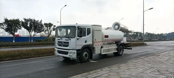 Dongfeng 4X2 10 Cubic Meter Pure Electric Sprinkler Truck with 360 Km Mileage and 100M Spray Range for Urban Dust Reduction