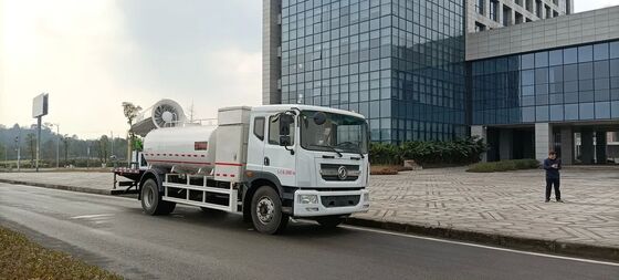 Dongfeng 4X2 10 Cubic Meter Pure Electric Sprinkler Truck with 360 Km Mileage and 100M Spray Range for Urban Dust Reduction