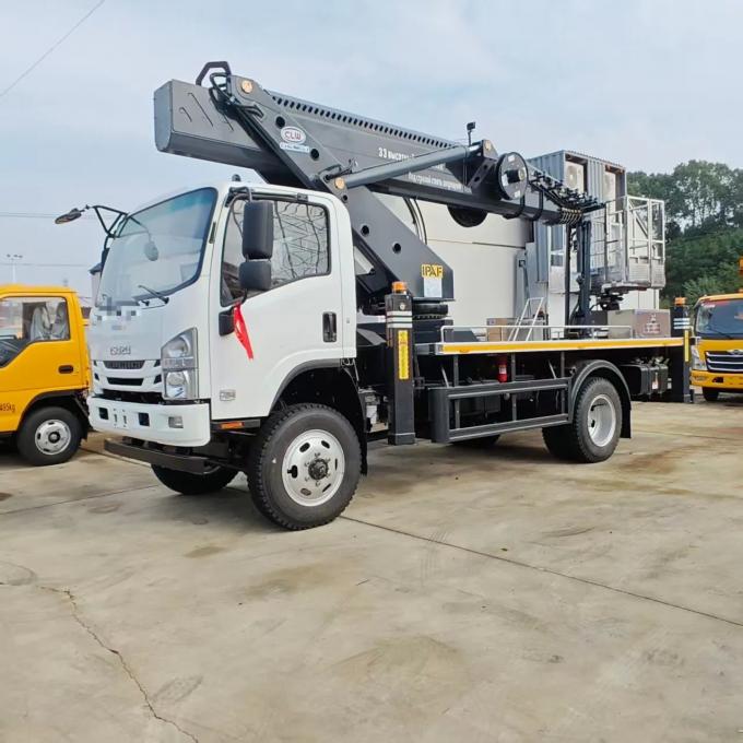 4x4 ISUZU 33m Aerial Platform Truck For Elevated Work 3