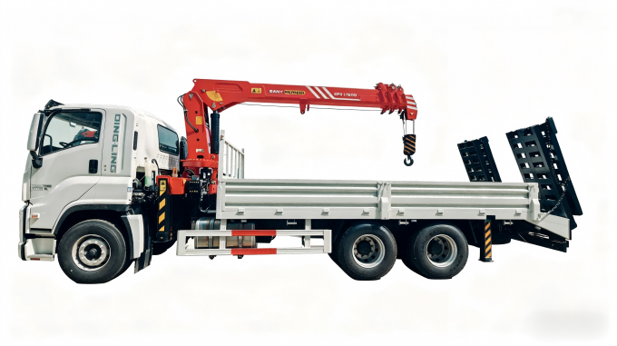 ISUZU GIGA 6x4 12 ton Cargo Crane Truck for Construction 2
