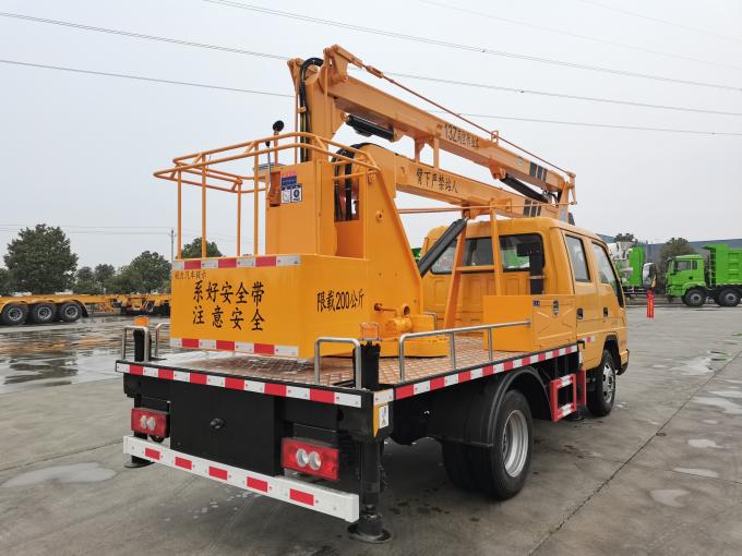 FORLAND Double Row Cabin 13m Aerial Platform Truck 5